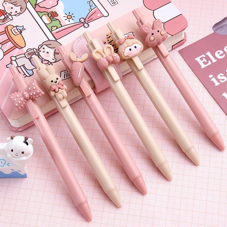 

Promo Pulpen 6Pcs Mekanik Karakter Boneka Lucu / Pulpen Mekanik Karakter Lucu Unik Fs Prermium