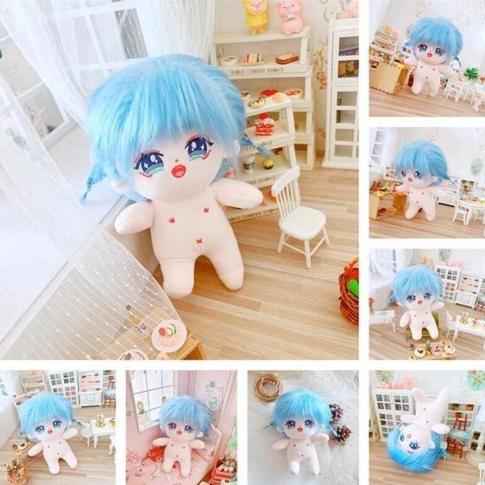 -Cotton Doll 20Cm Plush Toy Doll Non Attribute Boneka 20Cm Cotton Doll Plush Toy Doll Boneka Kapas C