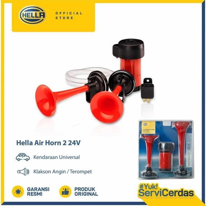 Klakson Terompet Air Horn 2 24V - Klakson Telolet / Klakson mobil