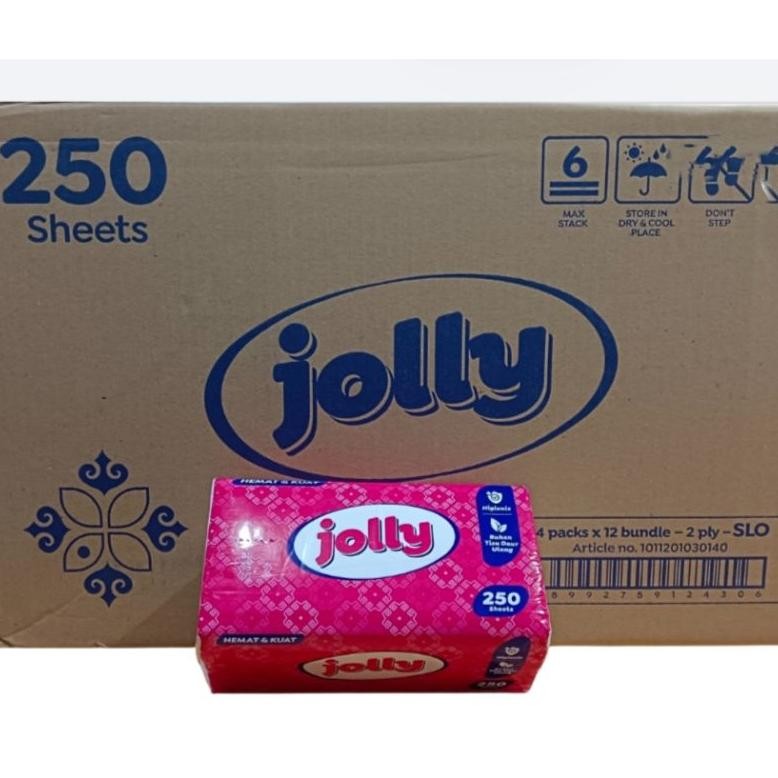 Jolly Tissue 250 sheets 1 dus aSt