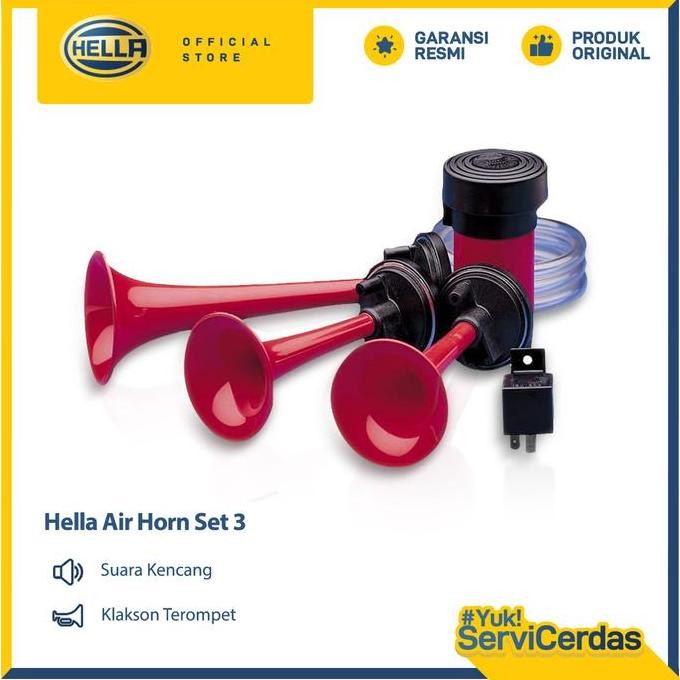 Klakson Terompet Air Horn 3 24V - Klakson Telolet / Klakson mobil