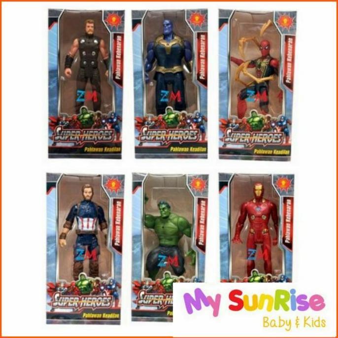 Mainan Robot Anak Robot Avengers / Figure Avengers