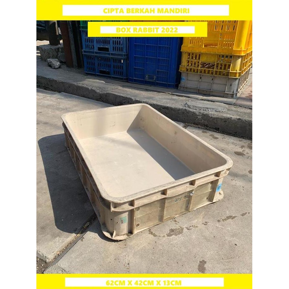 Promo Bak plstik hidroponik filter bekas/box tahu 2022 COD