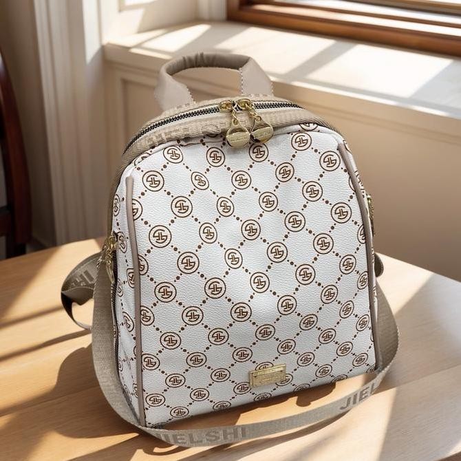 Ransel Andin Kc-048# Tas Ransel Wanita - Backpack Cewek Bahan Kulit Pu Leather Premium Model Terbaru