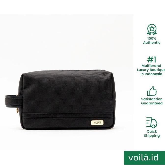Voilaid Tumi Medium Kit Pouch Black - 014882Dglo