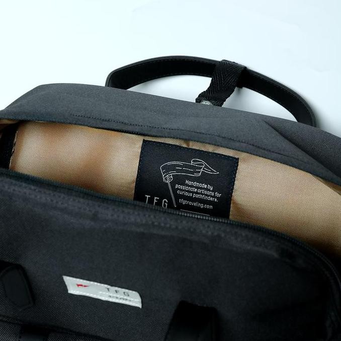 Tfg Backpack Tas Ransel Tas Pria St Moritz 444 Black Lifetime Warranty