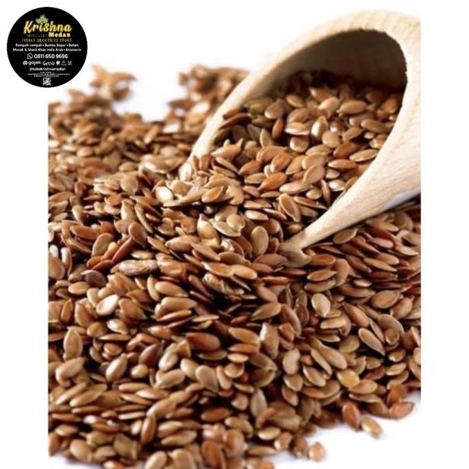 

+%+%+%] Biji Rami/Linseed/Alivitai 100gr