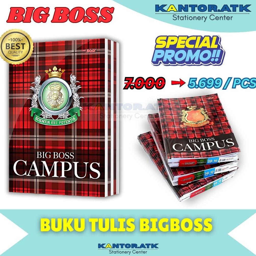 

Buku Tulis BBoss 50 Lembar 1Pack Isi 10Buku