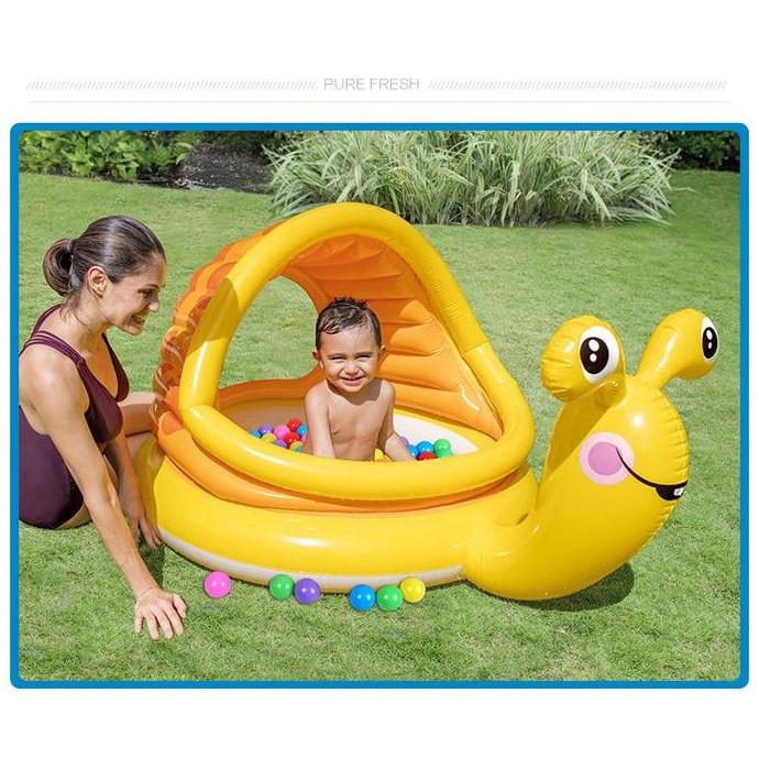 Terbaru Intex 57124 Kolam Renang Anak & Bayi Model Snail