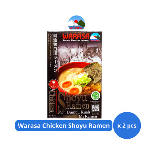

Warasa Chicken Shoyu Ramen 60gr x 2 pcs