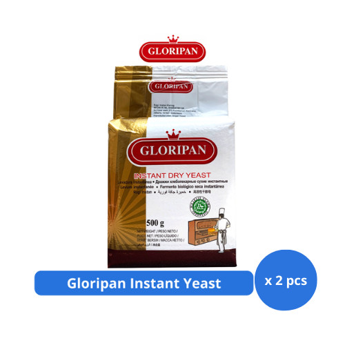

Gloripan Instant Yeast 500gr x 2 pcs