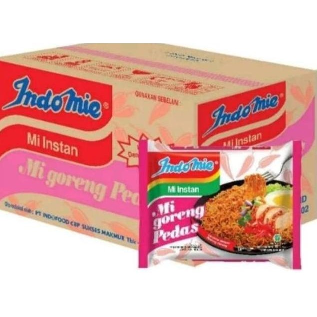 

1 Dus 40 Pcs Indomie Mie N Goreng Pedas Isi 79 Gram Nt Noodles Food Ayam Makanan Kuah Soto Kari Bawang