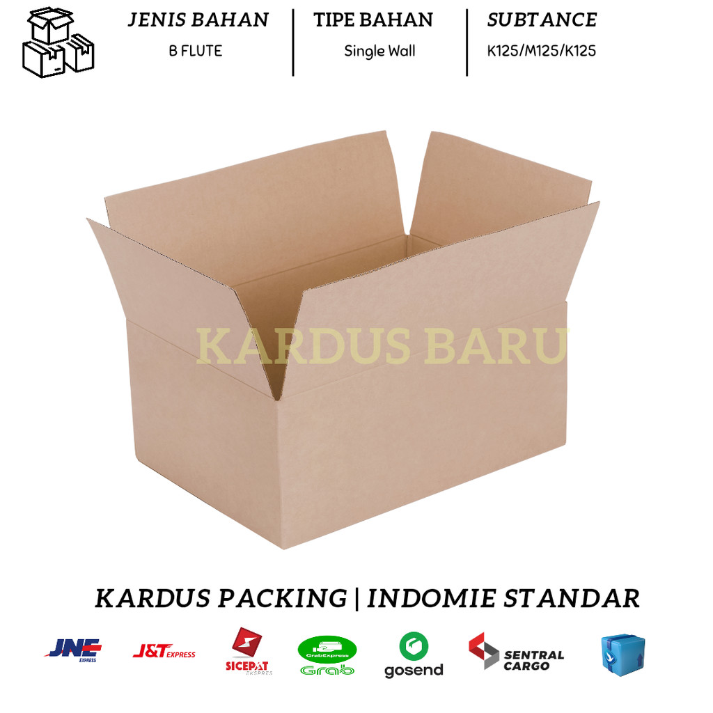 

Kardus Ukuran 22x7x16 cm | Karton Box | Dus Packing | Kardus Standar | Kotak Karton | Bahan Baru