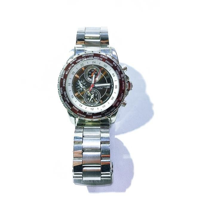 ] JAM TANGAN PRIA SEIKO WATER RESISTANT 100M