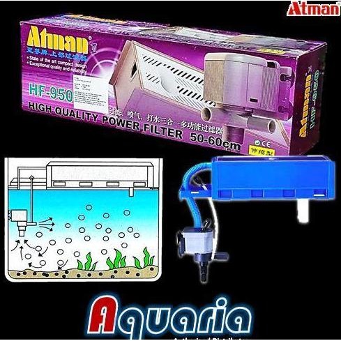 Promo Atman HF-950 Aquarium Top Filter COD