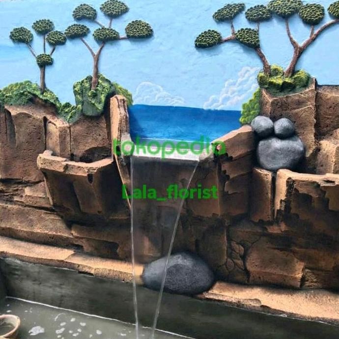 Pembuatan Taman Relief Air Mancur / Taman Tebing /Taman Outdoor/Indoor