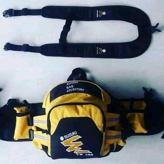 Ready Tas Pinggang Pria Punggung Trail Suzuki ts 125 trail Adventure