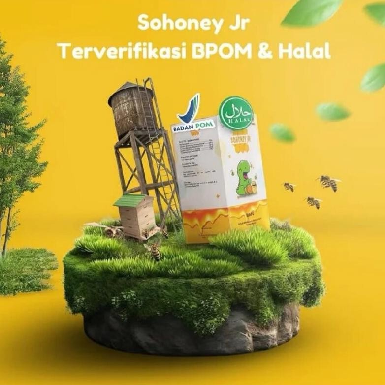 

(Terbaru) SOHONEY JR ASLI ORIGINAL 100% - MADU HERBAL PENAMBAH NAFSU MAKAN ANAK BISA BAYAR DITEMPAT (Terlaris)