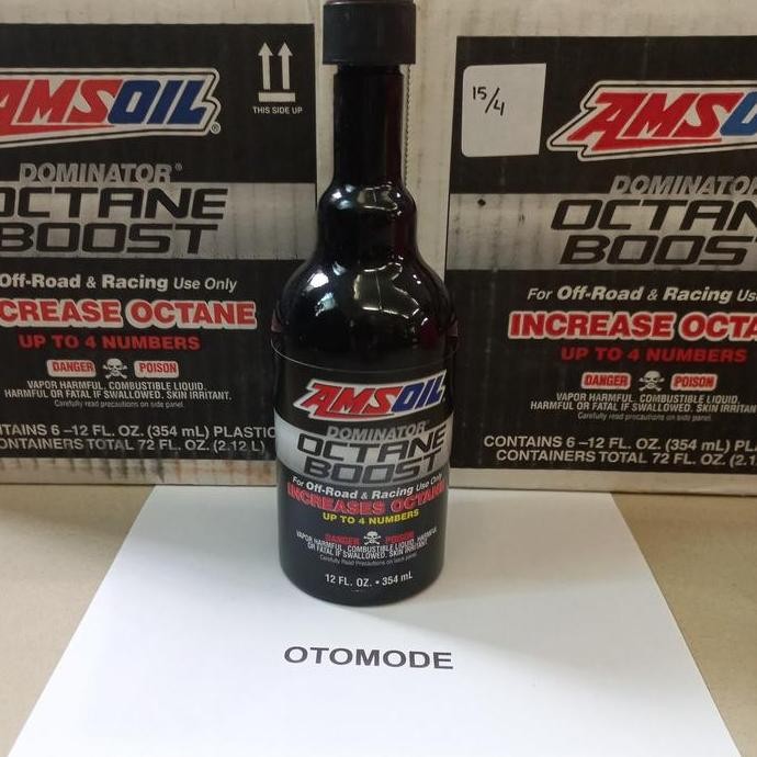 Ready AMSOIL OCTANE BOOST. ASLI AMSOIL