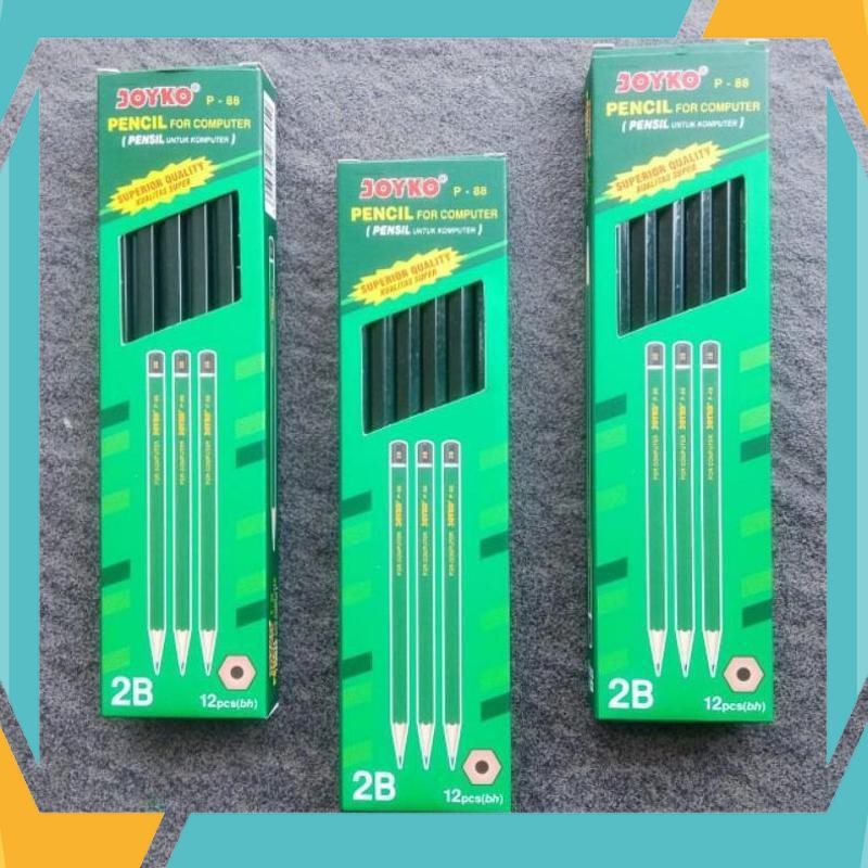 

Promo Pensil Kayu Pencil 2B Joyko P-88 Hijau ( 12 Pcs ) [ Original ] ASO-47