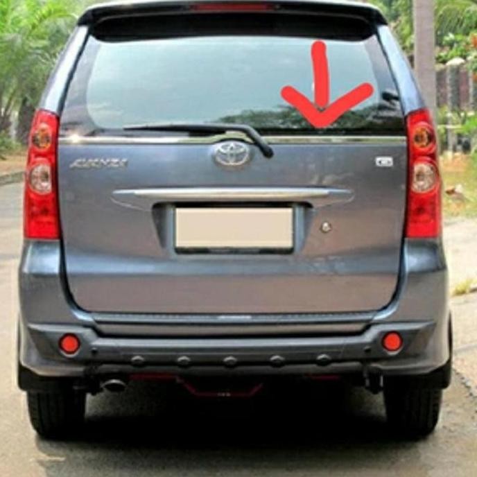 List Chrome Kaca Belakang AVANZA dan XENIA 2005 - 2011