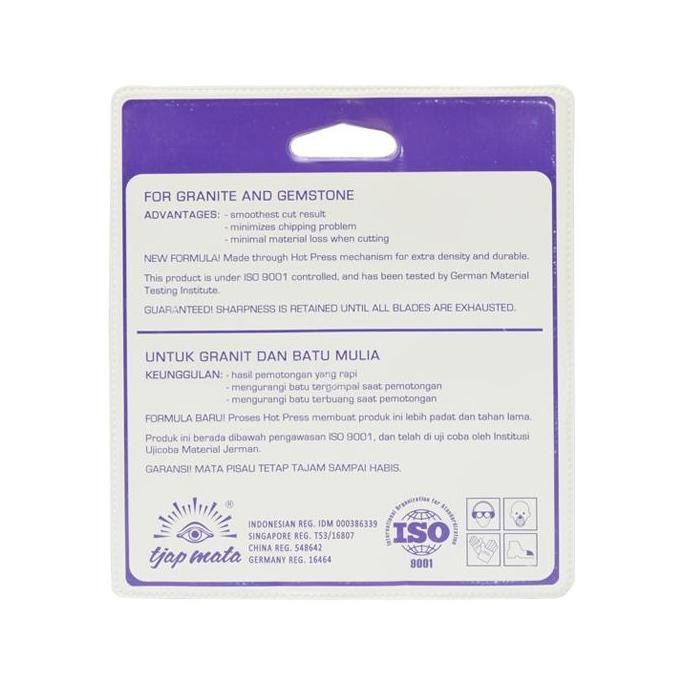 Tjap Mata / Cap Mata Mata Potong Granit / Keramik 105 Mm (Basah)