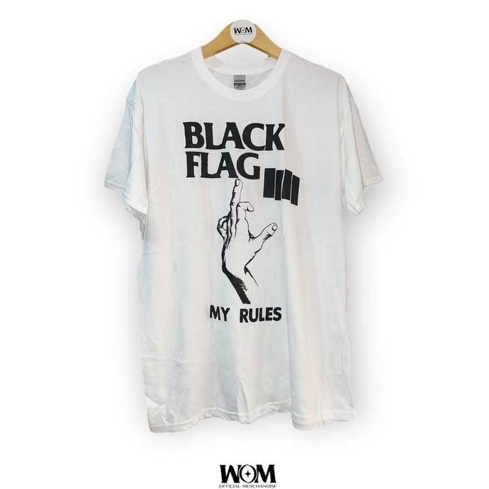 ready  Kaos Band Original / Official Black Flag