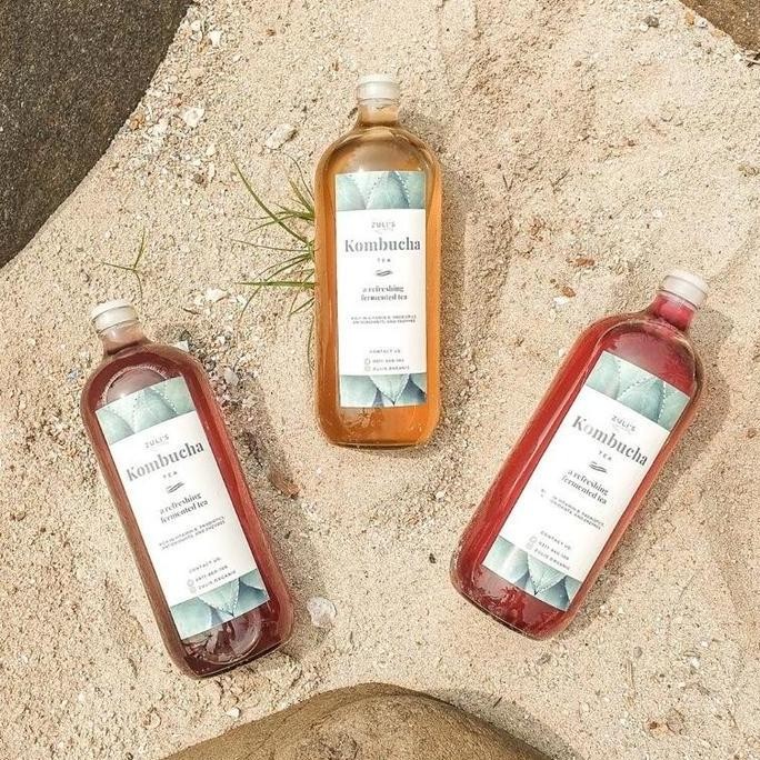 

welcome to tahuan jaya Kombucha Tea (Siap Minum) Tersedia Varian Rasa | Minuman Kombucha | Zulis Organic