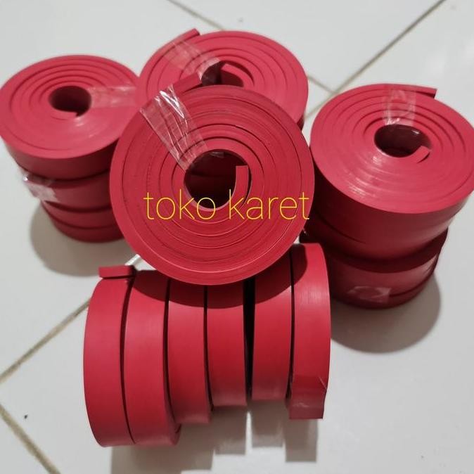 Karet panah ikan / karet ketapel / karet speargun / tebal 1cm - 10mm