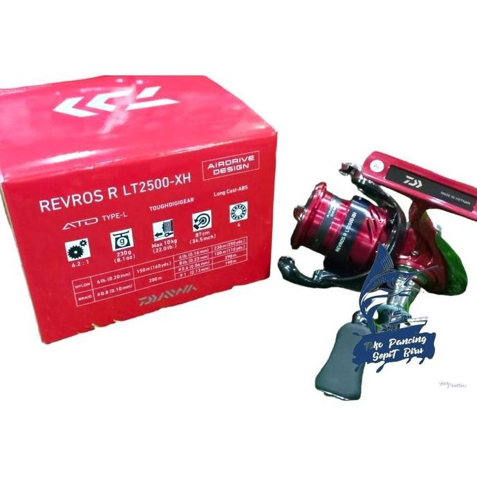 REEL SPINNING DAIWA REVROS R LT 1000XH 2000XH 2500XH 3000CXH 4000CXH 5000CXH 6000H NEW 2024