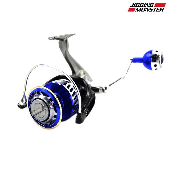 Jigging Monster MONSTER GT Power Handle Spinning Reel Laut Full Metal
