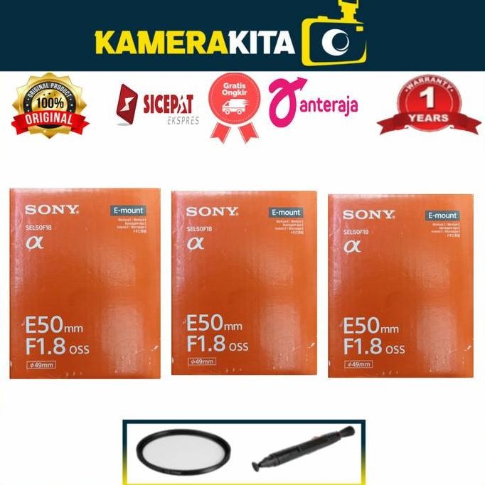 TERBARU SONY E 50MM F/1.8 OSS / LENSA SONY E 50MM F1. 8 OSS / SONY E 50MM