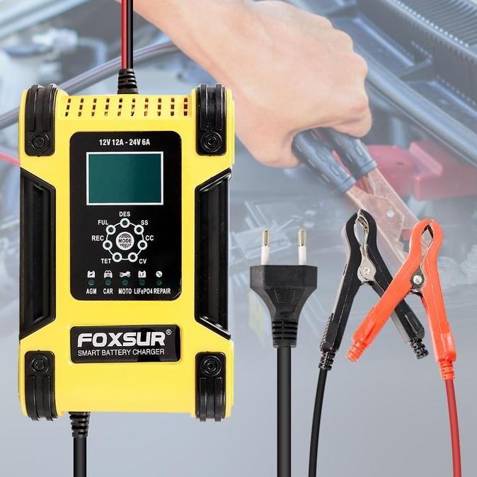 PROMO - Charger Aki Cas Aki Cas Aki Charger Accu 2V/24V 6-200ah Charger