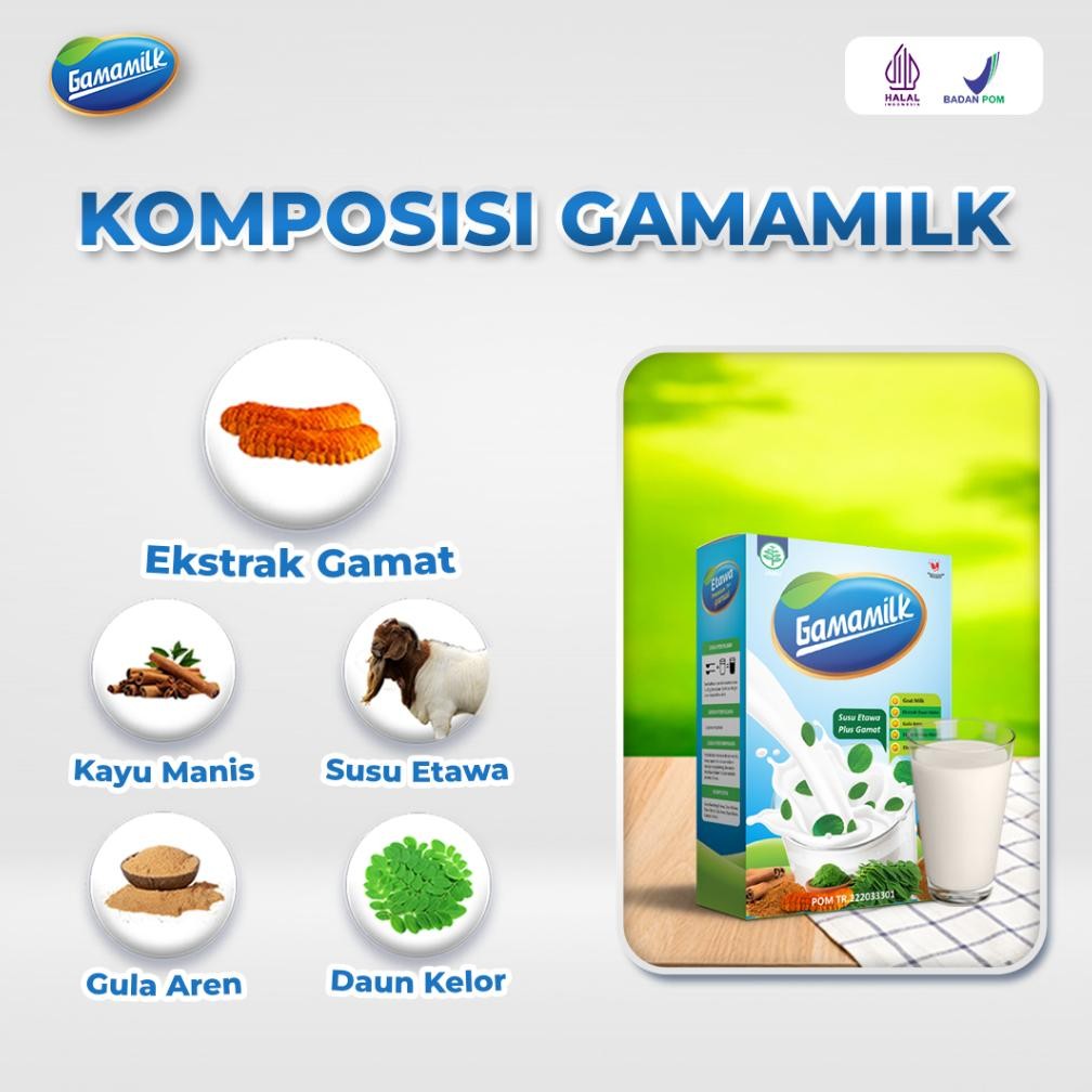 

Gamamilk - 4 Box Susu Etawa Ekstrak Gamat Dan Ekstrak Daun Kelor