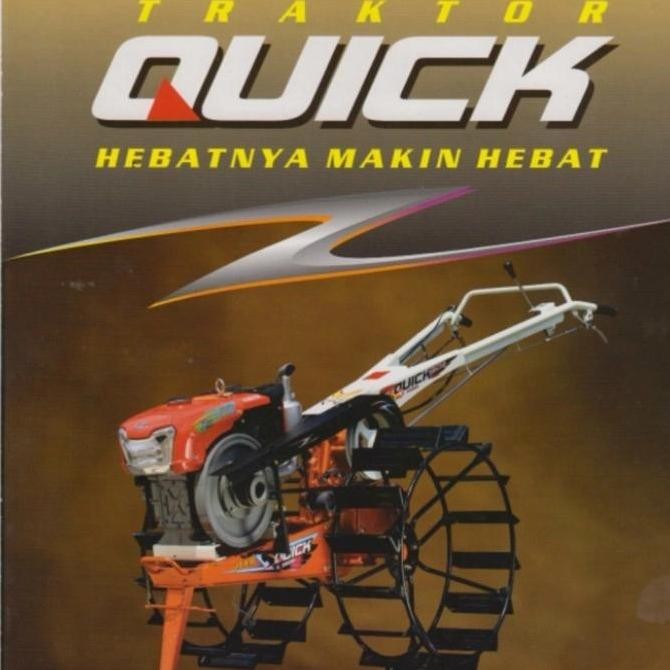 siap kirim] TRAKTOR TANGAN hand traktor QUICK G3000 ZEVA mesin kubota di2s