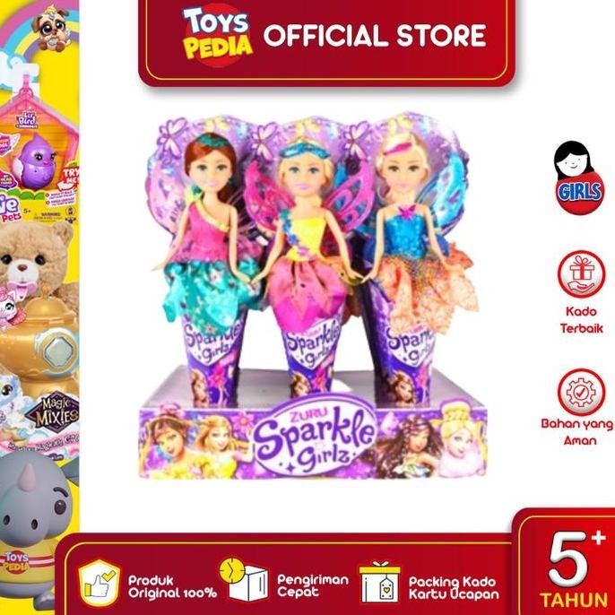 TERMURAH - Mainan Boneka Sparkle Girlz Fairy Princess