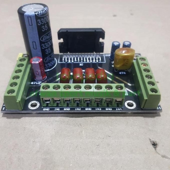 Modul Kit Gainclone TDA 7388 Quad input/output power amplifier .