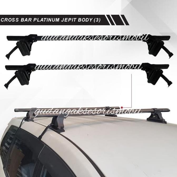 PROMO - [Platinum] Cross Bar Avanza / Kaki Jepit Body Mobil Avanza