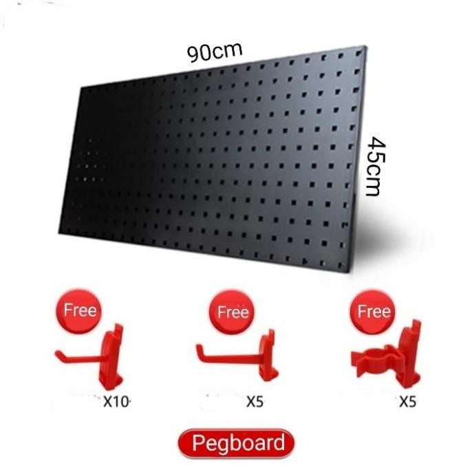 papan gantung bengkel Pegboard Detailing Rak Peralatan Salon Mobil Multifungsi Car