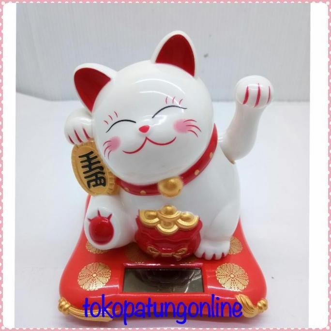 PROMO - Kucing Hoki Rejeki Maneko Neki Tangan Bergerak Kasir Kucing