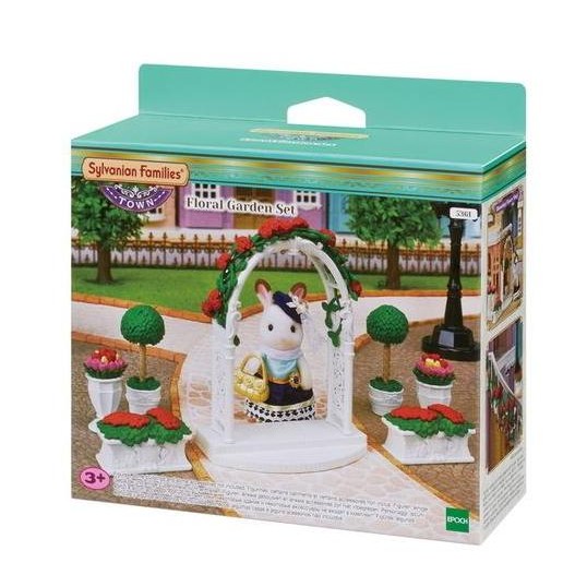 Mainan Koleksi Sylvanian Families Floral Garden Set