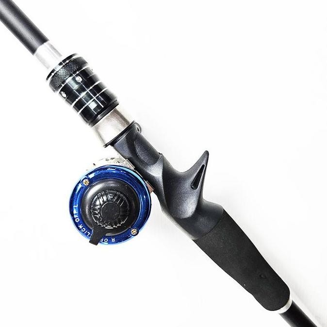 1 Set Alat Pancing Mini Trolling Baitcasting 8-16 Lbs