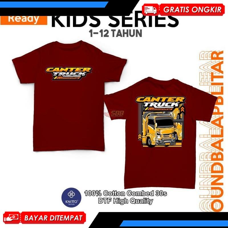 Stok Baru Kaos Anak Truk Canter Driver | Viral Kekinian Terbaru 2025 EB-46