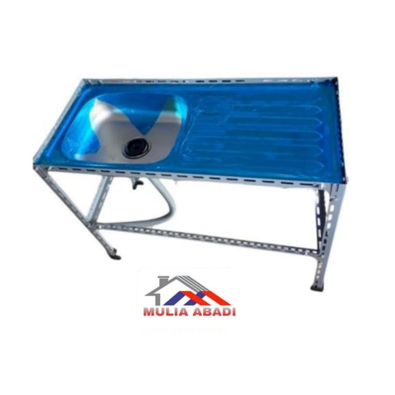 Wastafel Bak Cuci Piring/Wastafel meja set rak bak cuci piring