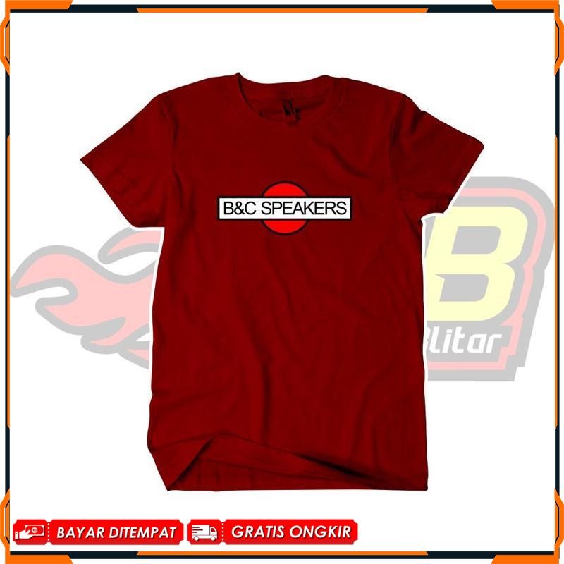 Harga Diskon Kaos Distro B&C Speaker Katun Kaos Sound SYstem Viral Kekinian Terbaru 2025 AR-86