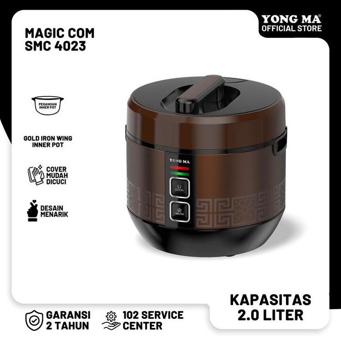 TERMURAH - Yong Ma Magic com Manual Rice Cooker SMC 402