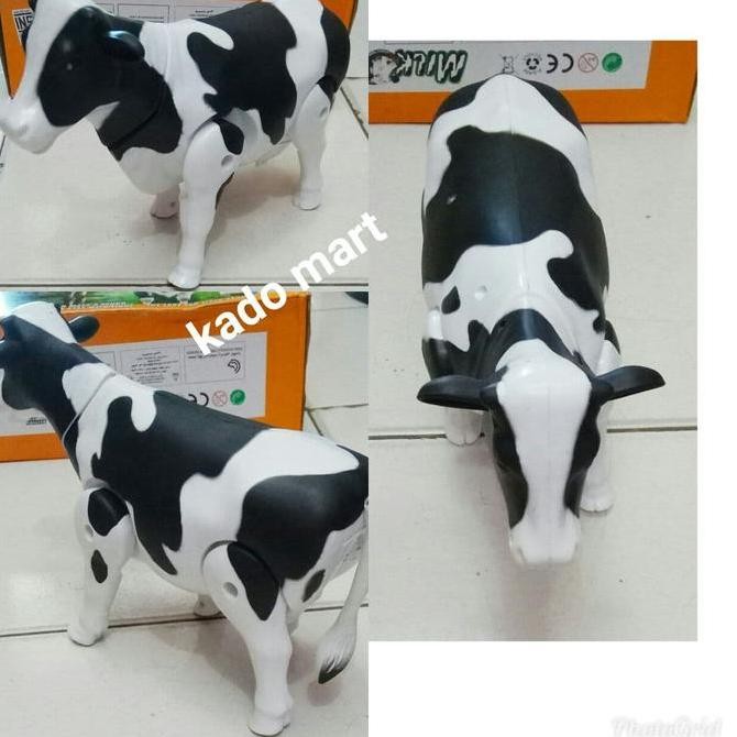 PROMO DISKON - MAINAN EDUKASI ANAK SAPI BISA JALAN & BERGERAK MAINAN HEWAN BINATANG