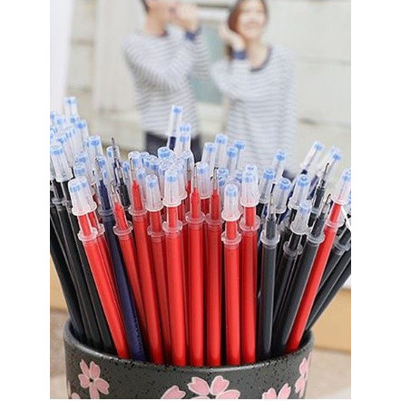 

GIRLS KINGDOM Refill Tinta Pulpen Gel Isi ulang Tinta Pena 0.5mm Gel Ink Pen