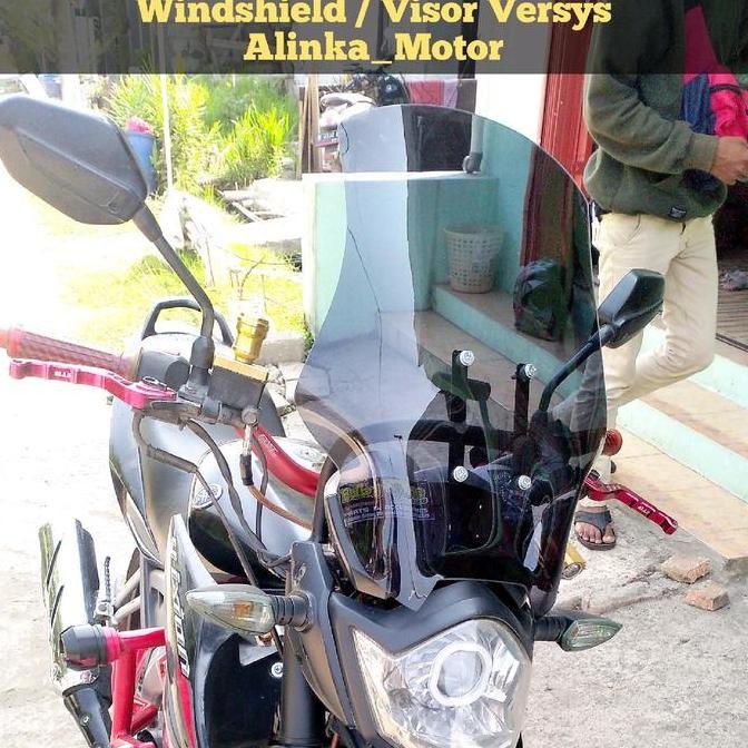 Promo PAKET Breket+Visor Versys Yamaha Vixion Old Visor Vixion Old Variasi Vixion Old COD