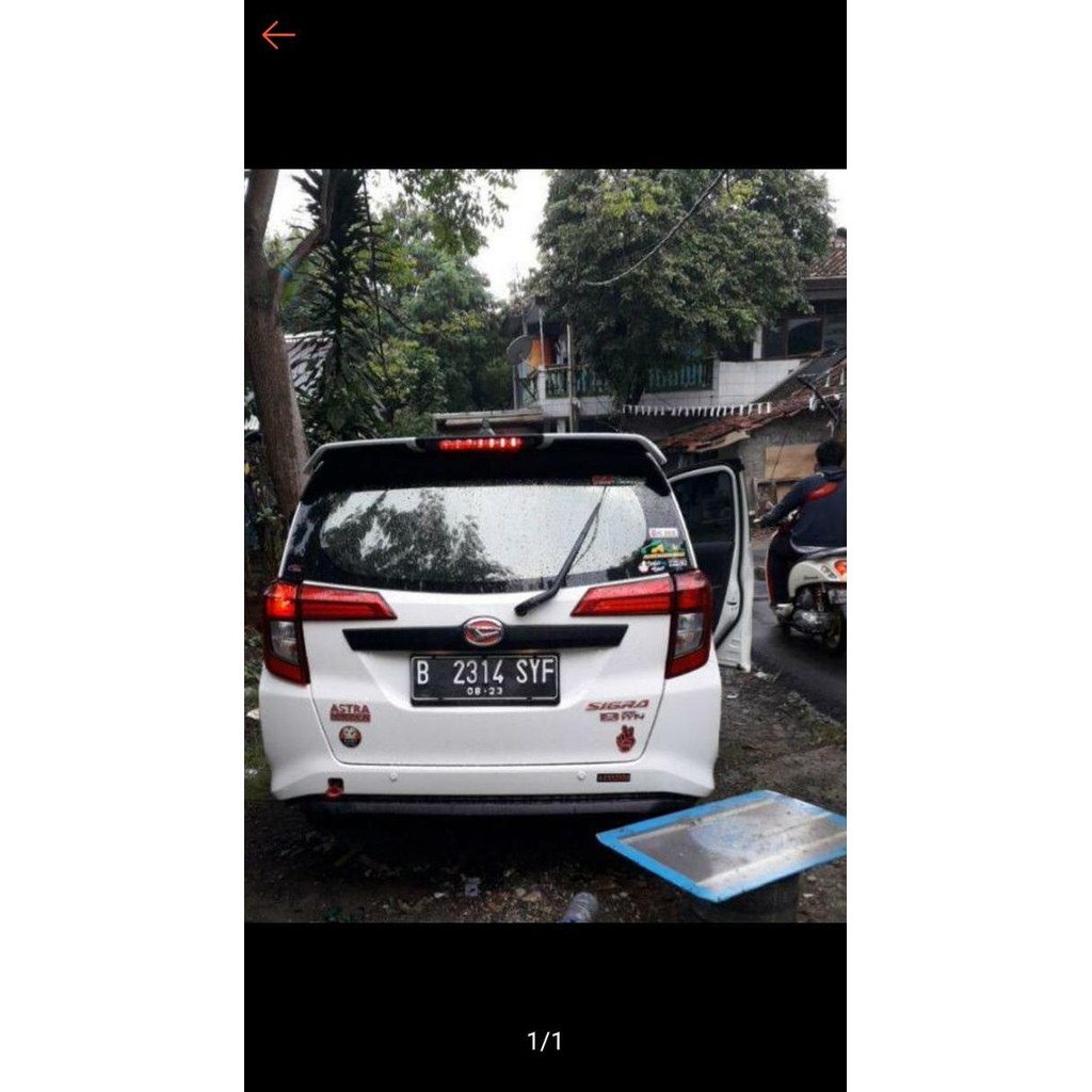 Spoiler Calya Sigra Model TRD Original